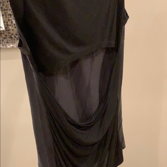 Silk-rayon tank with gun metal embellishments - Picture 4 of 4